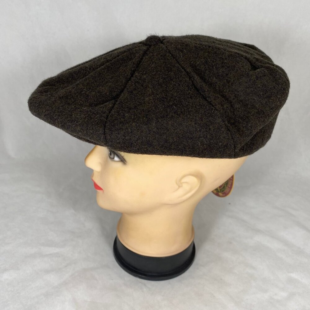 Scala Flat Cap Sz M Brown